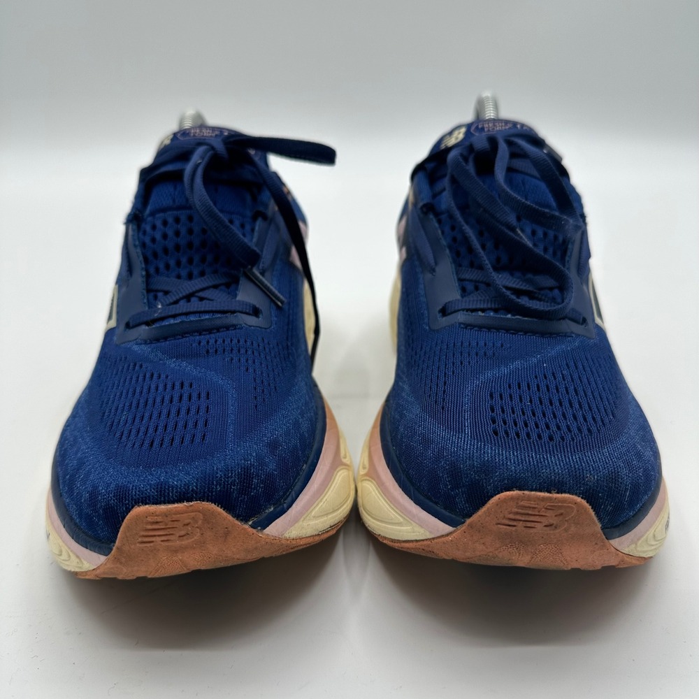 New Balance Fresh Foam X 1080 v14 Blue Pink Running Shoes Womens 9.5 W1080N14 - Picture 2 of 13